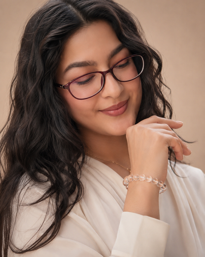 Clear Quartz Bracelet — Master Healer Crystal for Focus & Clarity — view 3