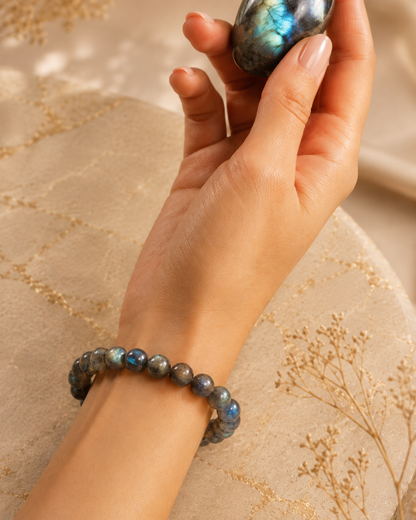 Iolite Bracelet (Neeli) — Saturn Substitute for Vision & Discipline — view 2