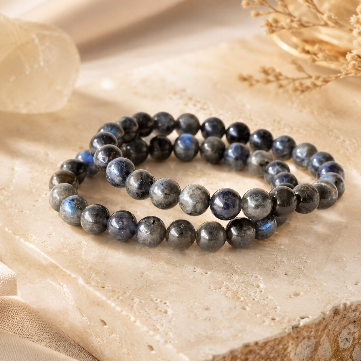 Iolite Bracelet (Neeli) — Saturn Substitute for Vision & Discipline — view 3