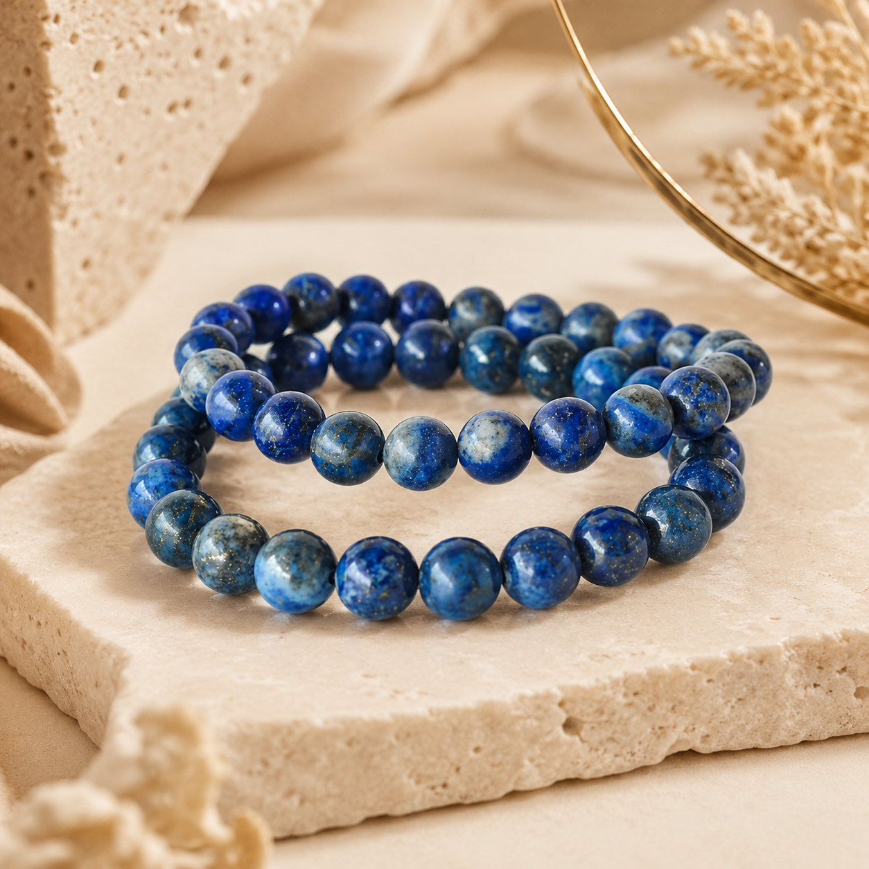 Lapis Lazuli Bracelet — Wisdom, Communication & Truth