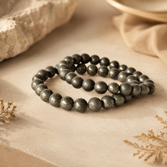 Sunforge Pyrite Bracelet — Money Magnet, Willpower & Confidence
