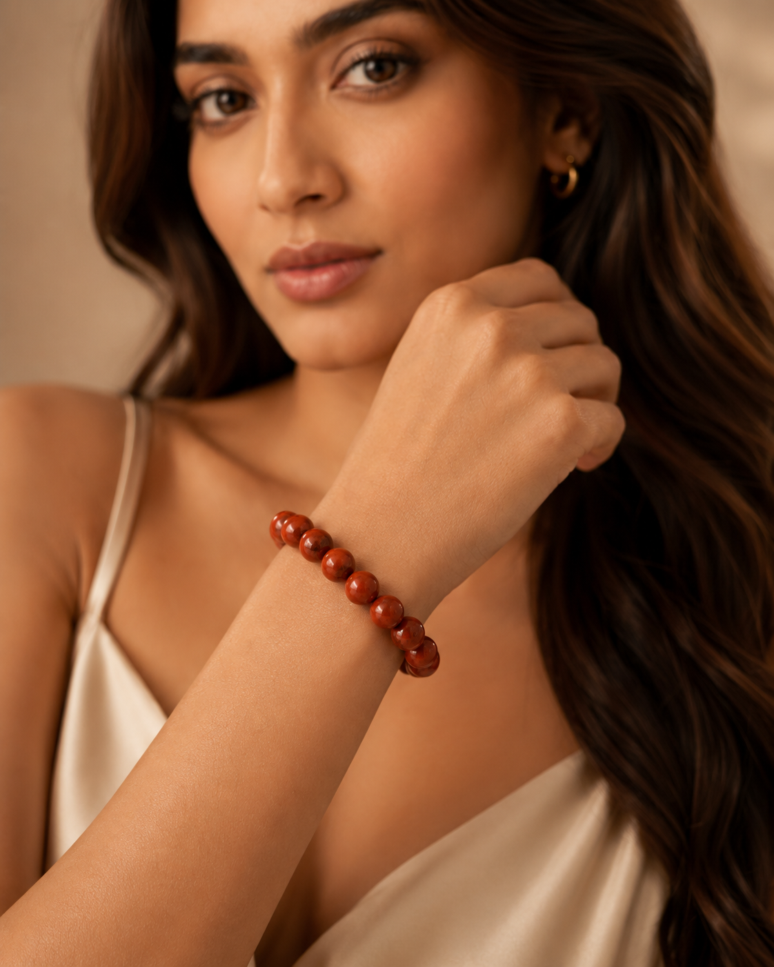 Red Jasper Bracelet — Strength, Stamina & Courage — view 3