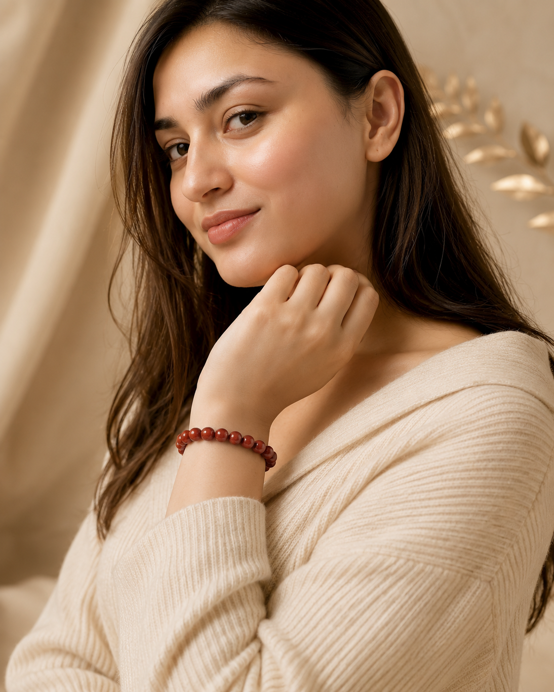 Red Jasper Bracelet — Strength, Stamina & Courage — view 4