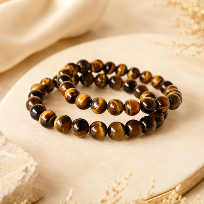 Tiger Eye Bracelet — Confidence, Focus & Practical Success
